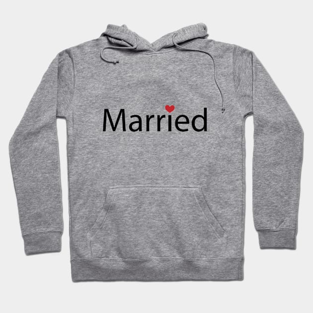 Married being happily married artwork Hoodie by CRE4T1V1TY